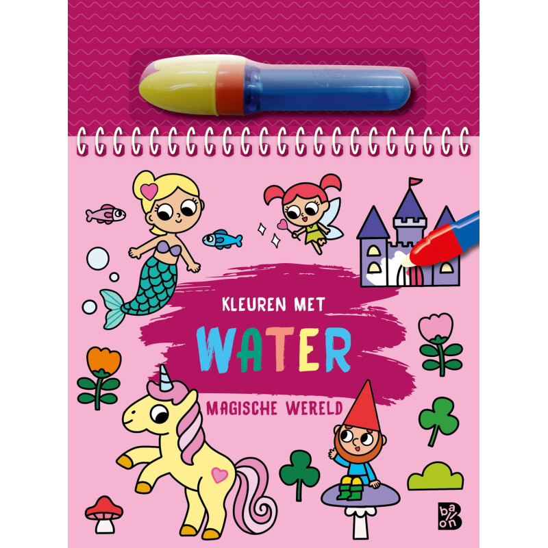 Kleuren met water - Magische wereld Kleuren met water - Magische wereld