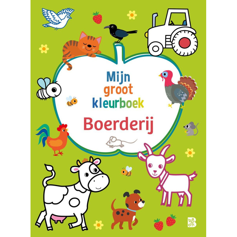 Mijn groot kleurboek: Boerderij