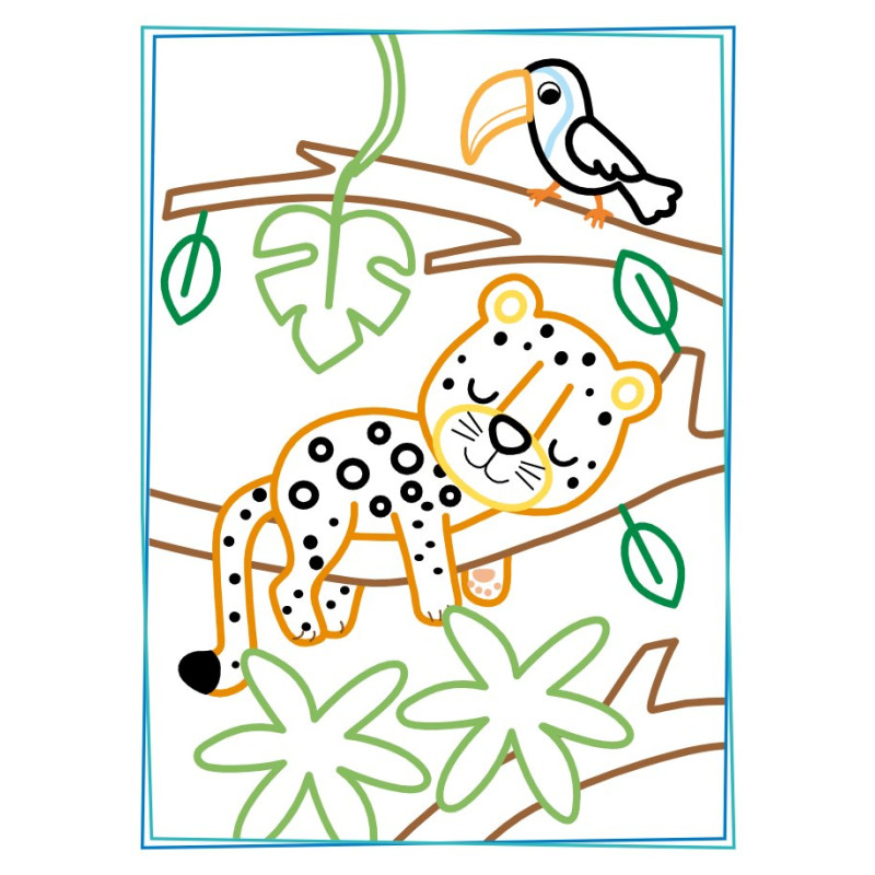 Mijn groot kleurboek: Babydieren