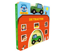 Maak je klaar, rijden maar: De tractor (kartonboek met houten tractor)