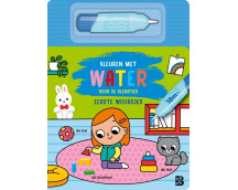 Kleuren met water voor de kleintjes: Eerste woordjes