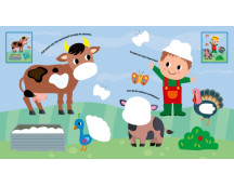 Ik plak en leer: Boerderij (3-4 jaar) Ik plak en leer: Boerderij (3-4 jaar)