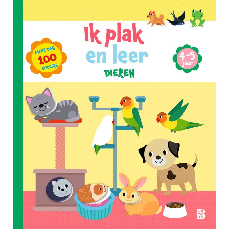 Ik plak en leer: Dieren (4-5 jaar) Ik plak en leer: Dieren (4-5 jaar)