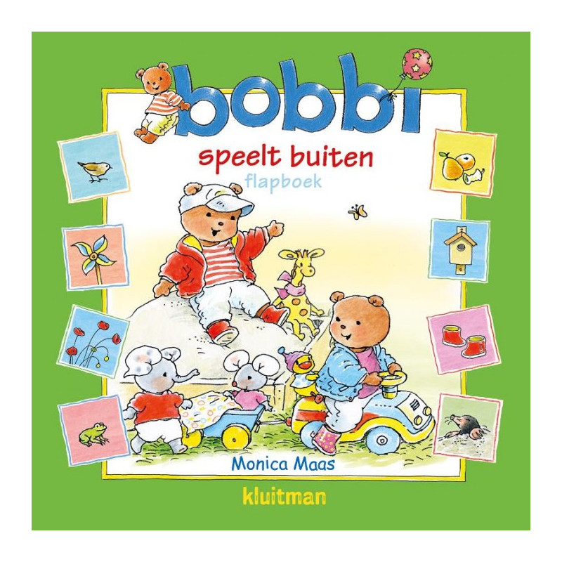 Bobbi speelt buiten (flapboek)