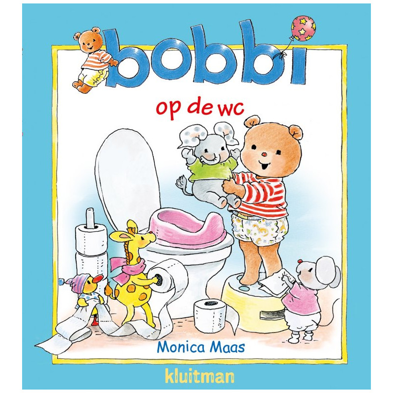 Bobbi op de wc Bobbi op de wc