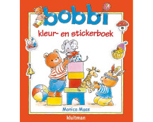 Bobbi kleur- en stickerboek
