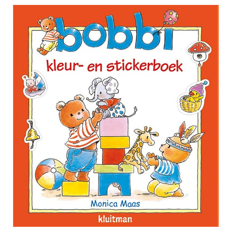 Bobbi kleur- en stickerboek Bobbi kleur- en stickerboek