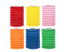 Papieren treklampion (6 kleuren/13 cm)