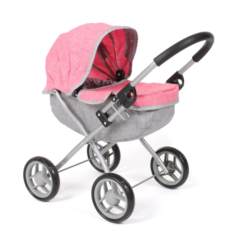 Poppenwagen Lilli (koraalroze) Poppenwagen Lilli (koraalroze)