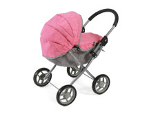 Poppenwagen Lilli (koraalroze) Poppenwagen Lilli (koraalroze)