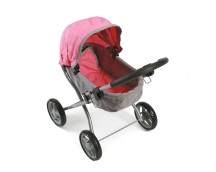 Poppenwagen Lilli (koraalroze) Poppenwagen Lilli (koraalroze)