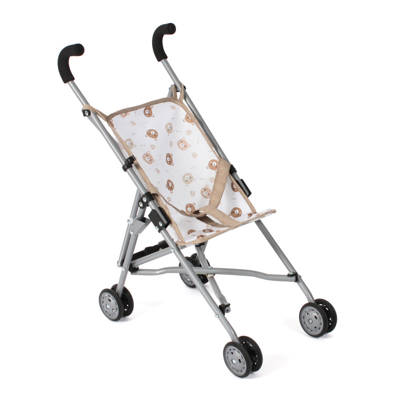 Poppenbuggy Roma (beige beertjes)