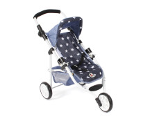 Poppenbuggy jogging Lola (navy sterren)