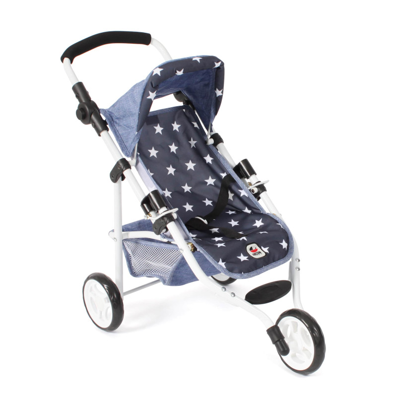 Poppenbuggy jogging Lola (navy sterren) Poppenbuggy jogging Lola (navy sterren)