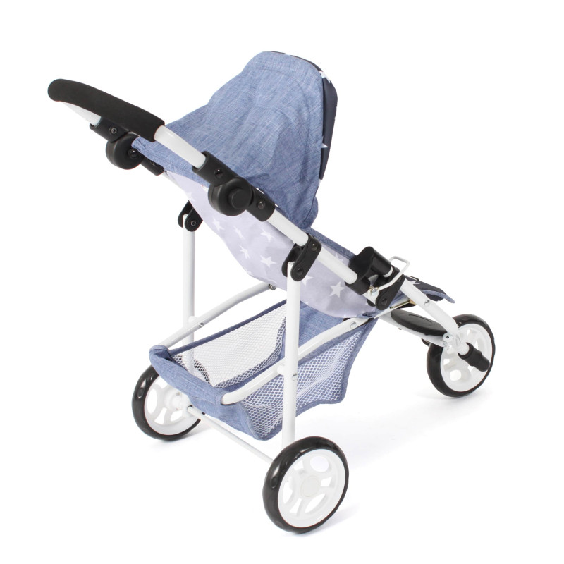 Poppenbuggy jogging Lola (navy sterren) Poppenbuggy jogging Lola (navy sterren)
