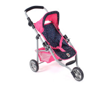 Poppenbuggy jogging Lola (confetti pink)