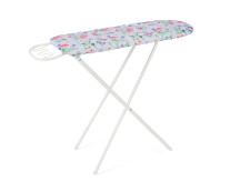 Strijkplank (bloemen wit/roze)
