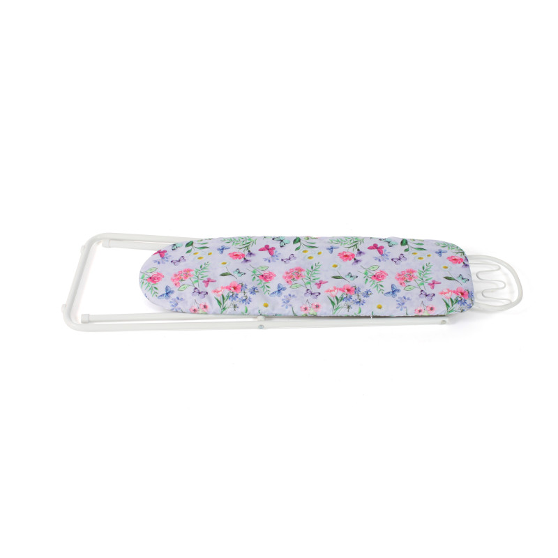 Strijkplank (bloemen wit/roze) Strijkplank (bloemen wit/roze)
