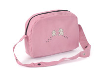 Poppenluiertas (roze/beer)