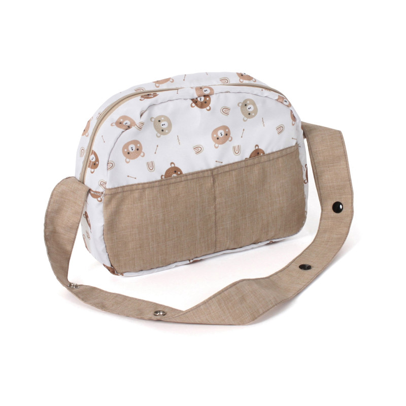 Poppenluiertas (beige beertjes) Poppenluiertas (beige beertjes)