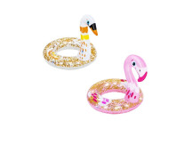 Zwemband glitter vogels (2 ass.)