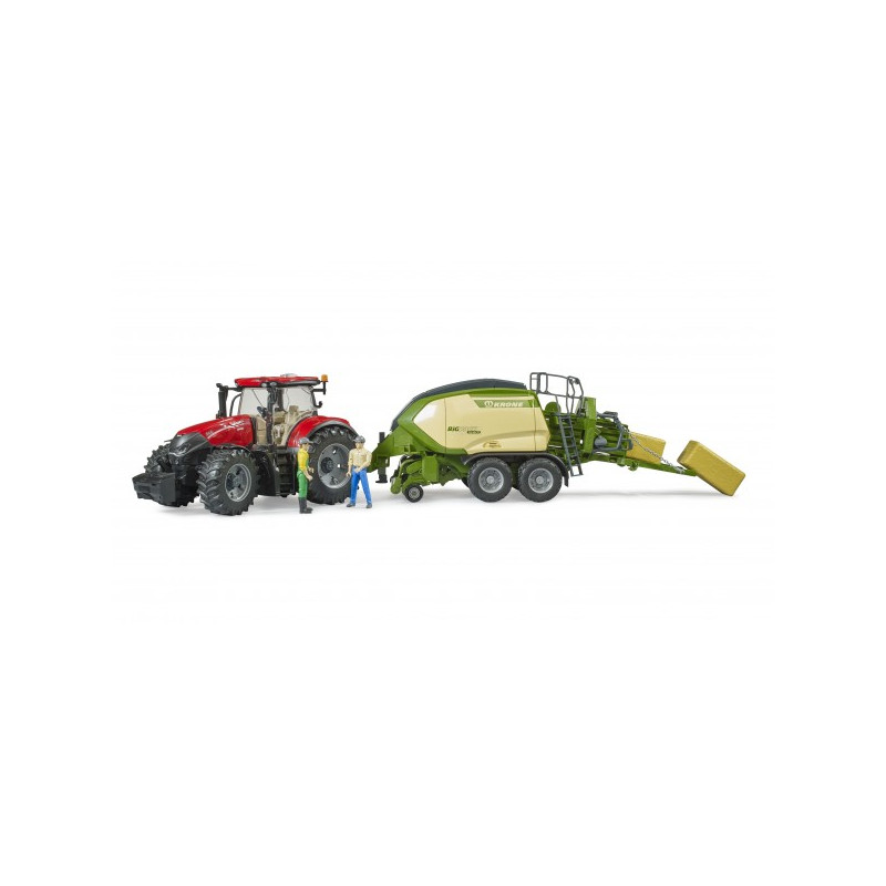 Krone Big Pack balenpers incl. 2 hooibalen