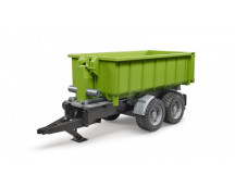 Roll-off containertrailer voor tractoren