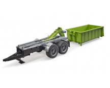 Roll-off containertrailer voor tractoren Roll-off containertrailer voor tractoren