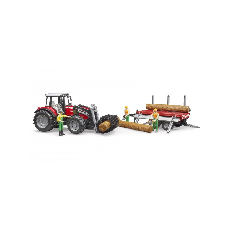 Massey Ferguson 7480 + voorlader+ houttrans. Massey Ferguson 7480 + voorlader+ houttrans.