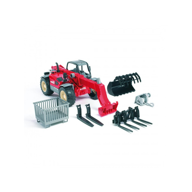 Manitou kraan met telescooparm