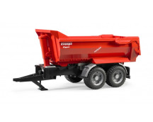 Krampe halfpipe kieptrailer