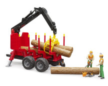 Bomenaanhanger met kraan Bomenaanhanger met kraan