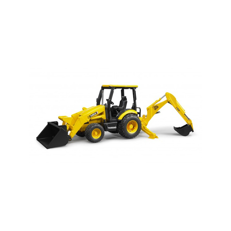 JCB midi CX laadschop met baggerkraan JCB midi CX laadschop met baggerkraan
