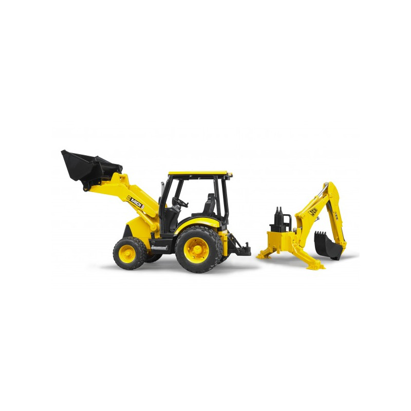 JCB midi CX laadschop met baggerkraan JCB midi CX laadschop met baggerkraan