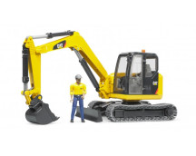 Cat Minibagger met speelfiguur