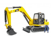Cat Minibagger met speelfiguur Cat Minibagger met speelfiguur