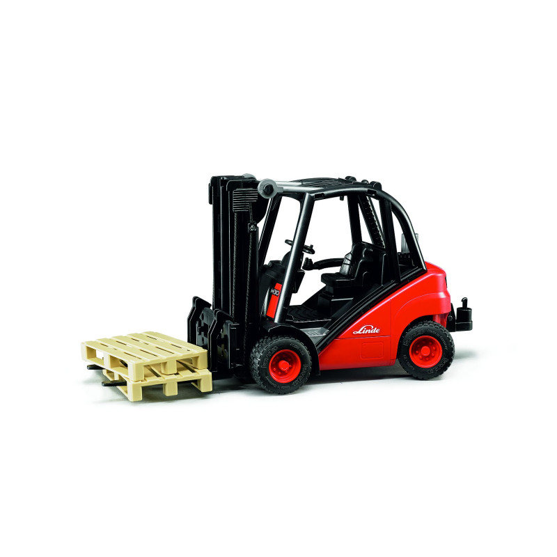 Linde vorkheftruck H30D met twee pallets Linde vorkheftruck H30D met twee pallets