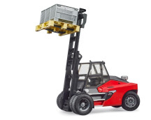 Linde HT160 vorkheftruck met pallet en boxen Linde HT160 vorkheftruck met pallet en boxen