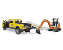 RAM -Verhuurservice met minigraafmachine