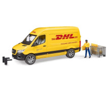 MB Sprinter DHL met speelfiguur