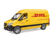 MB Sprinter DHL met speelfiguur MB Sprinter DHL met speelfiguur