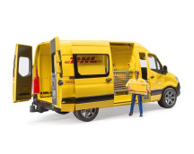MB Sprinter DHL met speelfiguur MB Sprinter DHL met speelfiguur
