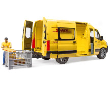 MB Sprinter DHL met speelfiguur MB Sprinter DHL met speelfiguur