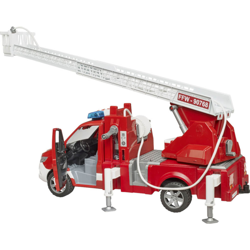 MB Sprinter brandweerwagen met draailadder MB Sprinter brandweerwagen met draailadder