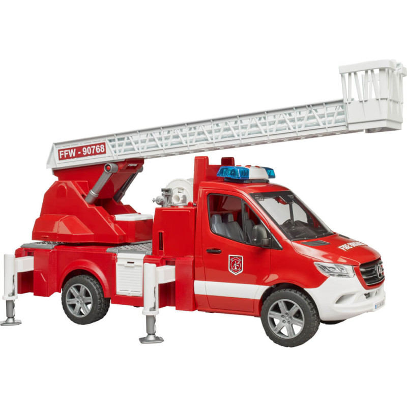 MB Sprinter brandweerwagen met draailadder MB Sprinter brandweerwagen met draailadder