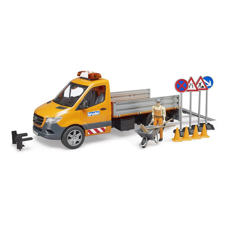 MB Sprinter gemeentewerken + figuur/acc MB Sprinter gemeentewerken + figuur/acc