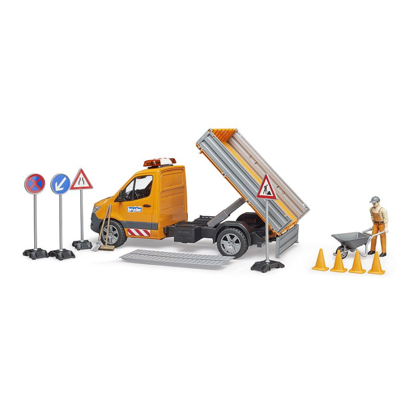 MB Sprinter gemeentewerken + figuur/acc MB Sprinter gemeentewerken + figuur/acc