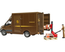 MB Sprinter UPS incl. chauffeur en toebehoren