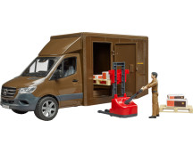 MB Sprinter UPS incl. chauffeur en toebehoren MB Sprinter UPS incl. chauffeur en toebehoren