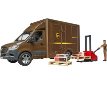 MB Sprinter UPS incl. chauffeur en toebehoren MB Sprinter UPS incl. chauffeur en toebehoren